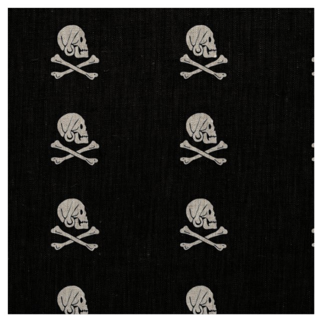 Henry Every Flag Pirate Flag Fabric (Swatch)