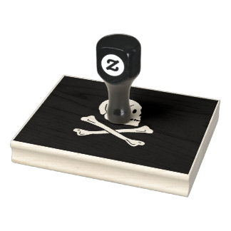 Henry Every Flag Pirate Flag Rubber Stamp