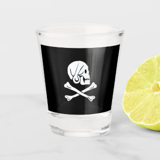 Henry Every Flag Pirate Flag Shot Glass