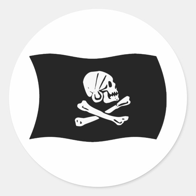 Henry Every Flag Sticker (Front)