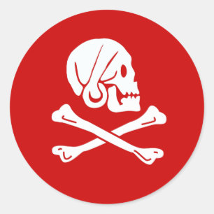 Henry Every sticker (red)