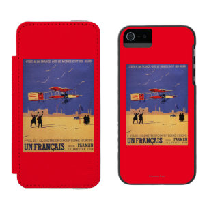 Henry Farman Flies at Issy-les-Moulineaux Incipio Watson™ iPhone 5 Wallet Case