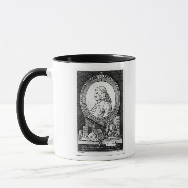 Henry Fielding  at the Age of Forty Eight Mug (Left)