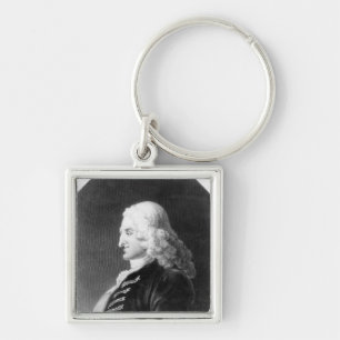 Henry Fielding  engraved by Samuel Freeman Key Ring