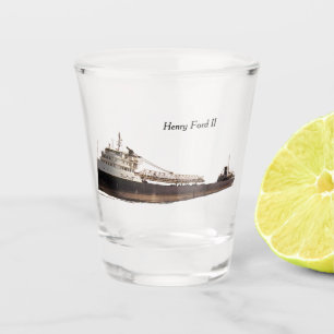 Henry Ford II shot glass