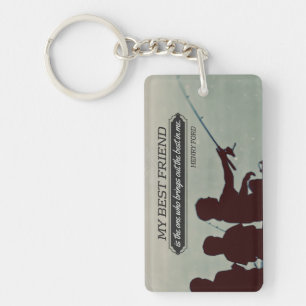 Henry Ford Inspirational Quote "Best friend" Key Ring