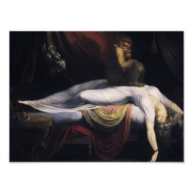 Henry Fuseli - The Nightmare Photo Print (Front)