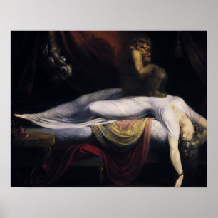 Henry Fuseli - The Nightmare Poster