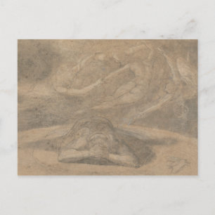 Henry Fuseli - The Peasant's Dream, Paradise Lost Postcard