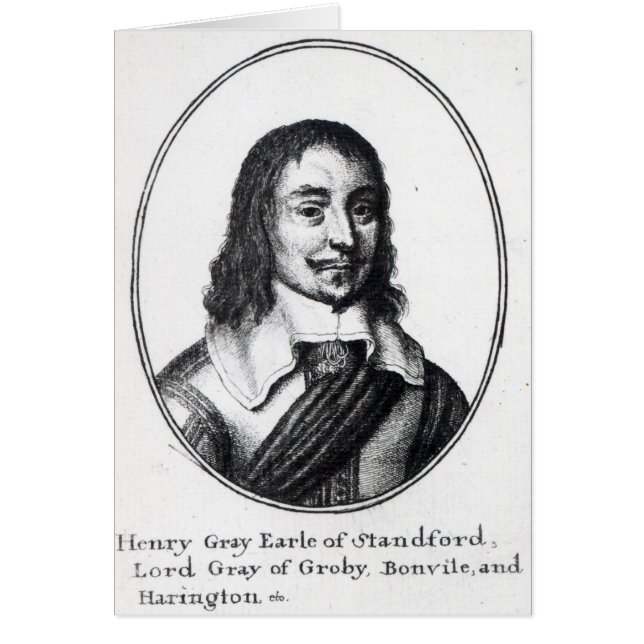 Henry Grey, 1st Earl Stamford (Front)