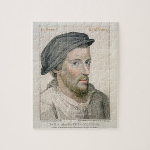 Henry Howard, Earl of Surrey (c.1517-47) engraved Jigsaw Puzzle