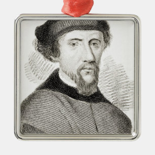 Henry Howard, Earl of Surrey Metal Ornament