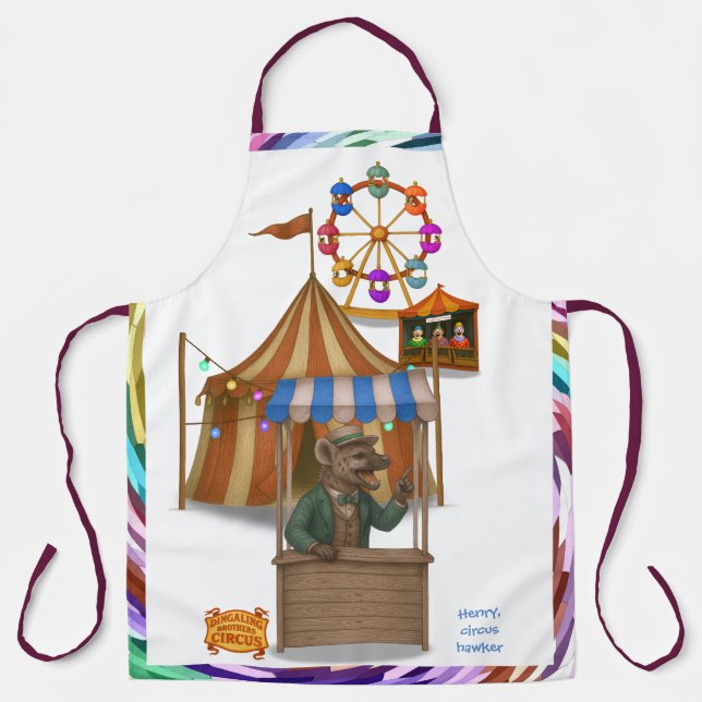Henry hyena hawker apron (Front)