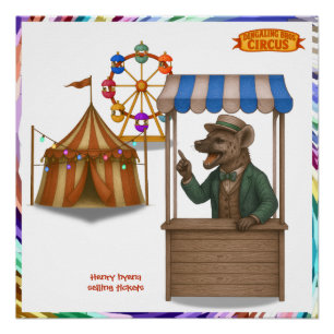 Henry hyena hawker poster