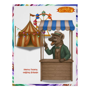 Henry hyena hawker poster