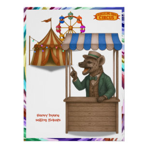 Henry hyena hawker poster