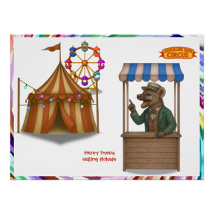 Henry hyena hawker poster