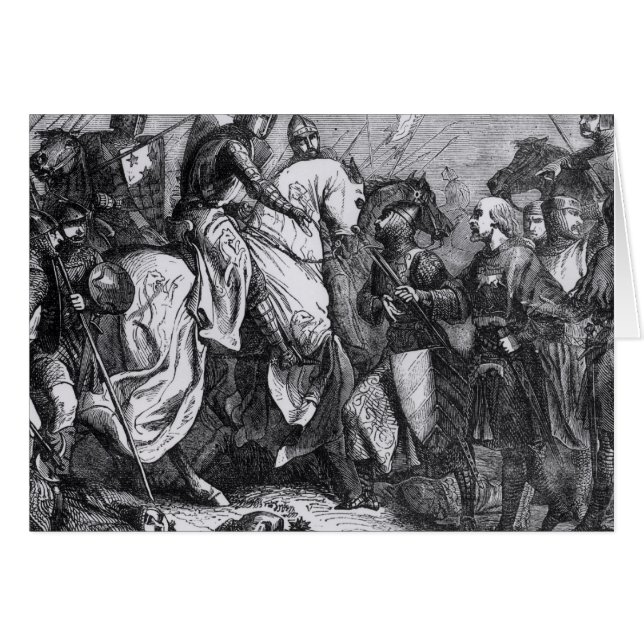 Henry III  at the Battle of Lewes, 14th May 1264 (Front Horizontal)