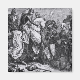 Henry III at the Battle of Lewes, 14th May 1264 Magnet