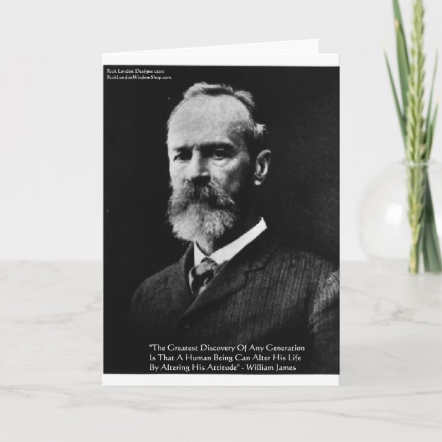 Henry James Attitude Wisdom Quote Gifts & Cards (Front)