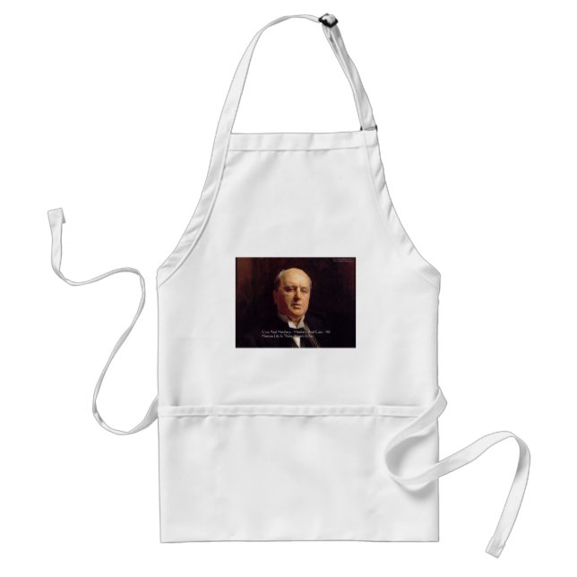 Henry James "Monkeys & Cats" Wisdom Quote Gifts Standard Apron (Front)