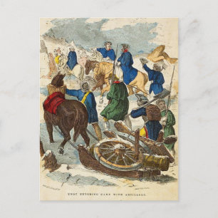 Henry Knox's Noble Train of Artillery Postcard