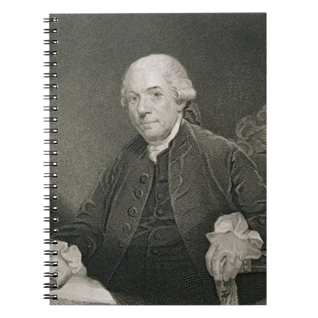 Henry Laurens, engraved by Thomas B. Welch (1814-7 Notebook (Front)