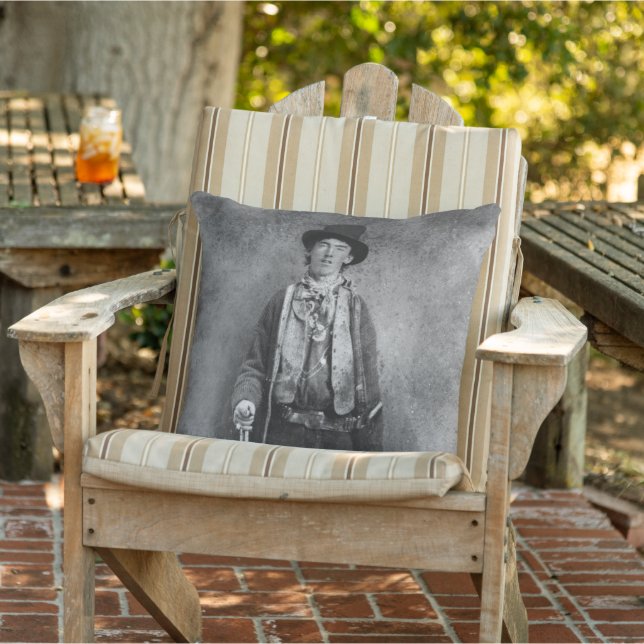 Henry McCarty, Billy the Outlaw Kid of Old West Cushion (Chair)