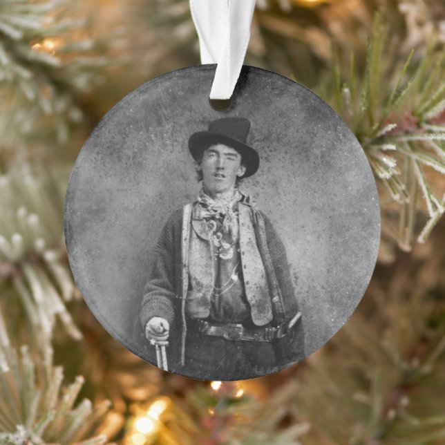 Henry McCarty, Billy the Outlaw Kid of Old West Ornament (Tree)