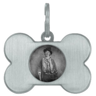 Henry McCarty, Billy the Outlaw Kid of Old West Pet ID Tag
