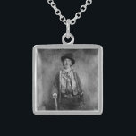 Henry McCarty, Billy the Outlaw Kid of Old West Sterling Silver Necklace<br><div class="desc">Henry McCarty: A Short, Turbulent Life on the Frontier --- Henry McCarty, likely born in 1859 under a shroud of uncertainty, would etch his name in Wild West legend as William H. Bonney, though most knew him simply as Billy. His life, tragically brief and riddled with violence, became a microcosm...</div>