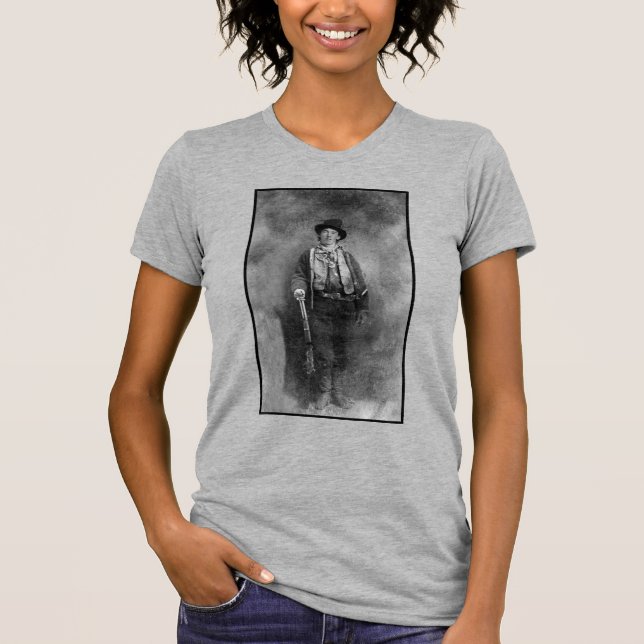 Henry McCarty, Billy the Outlaw Kid of Old West T-Shirt (Front)