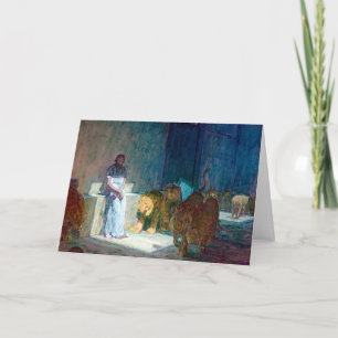 Henry Ossawa Tanner Daniel in the Lions' Den Postc Card