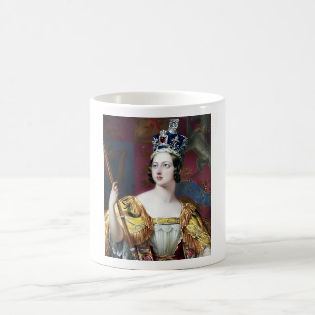 Henry Pierce Bone Queen Victoria Coffee Mug (Center)