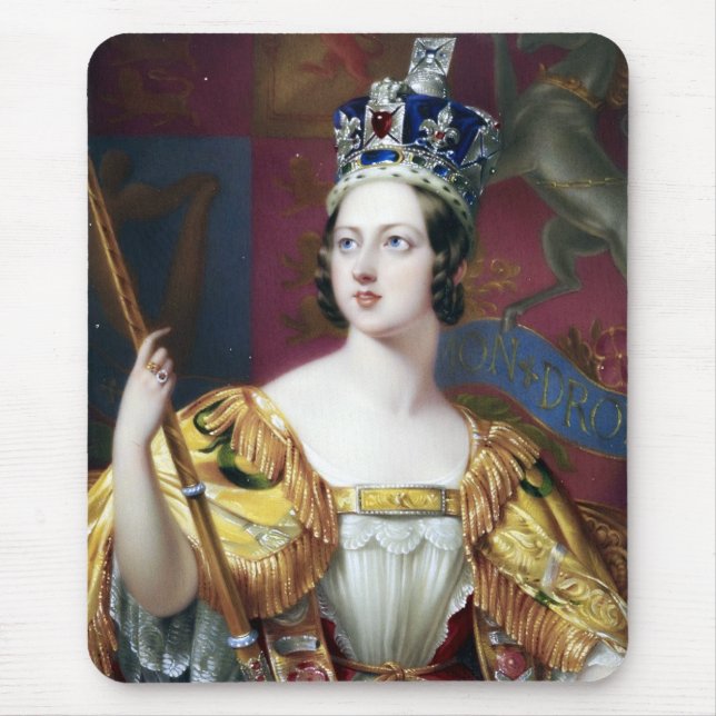 Henry Pierce Bone Queen Victoria Mouse Pad (Front)
