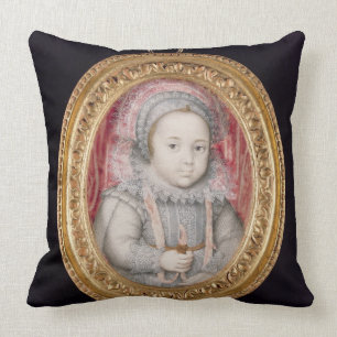 Henry, Prince of Wales (miniature portrait) Cushion