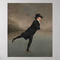 Henry Raeburn - The Skating Minister Poster