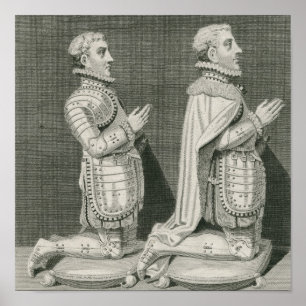 Henry Stuart, Lord Darnley and his brother Poster