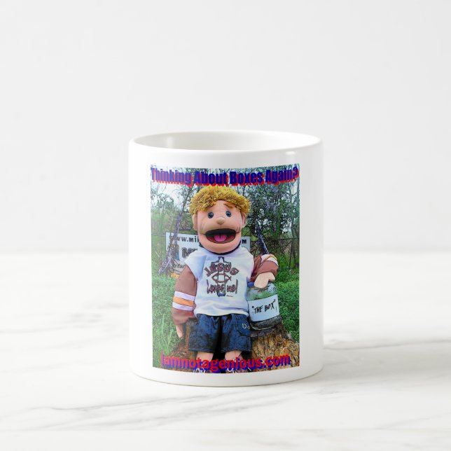 Henry & THE BOX Cartoon2 Mug (Center)