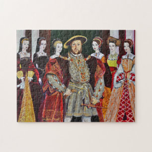 Henry The Eighth and His Six Wives Jigsaw Puzzle