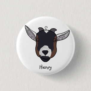 Henry the Goat Badge