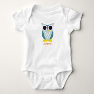 Henry the Owl Baby Bodysuit