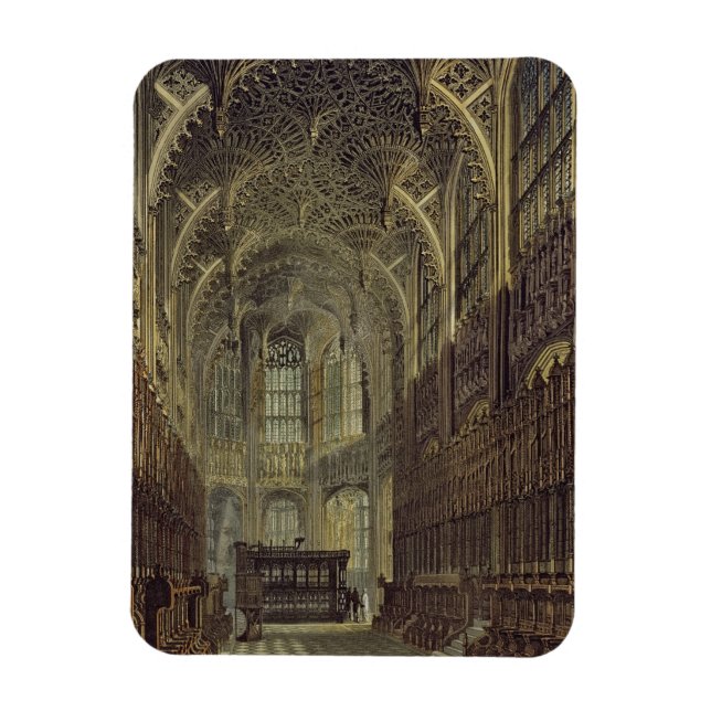 Henry the Seventh Chapel, plate 8 from 'Westminste Magnet (Vertical)