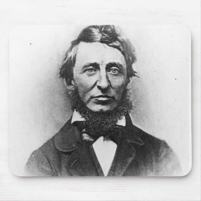 Henry Thoreau Mouse Pad (Front)