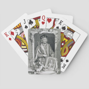Henry VII (1457-1509) King of England from 1485, a Playing Cards