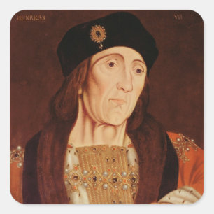 Henry VII, c.1505 Square Sticker