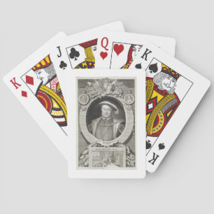 Henry VIII (1491-1547), after a painting in the Ro Playing Cards