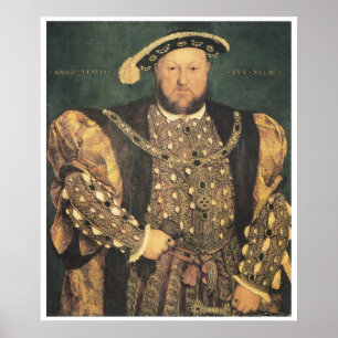 Henry VIII, 1539-40 Hans Holbein the Younger Poster
