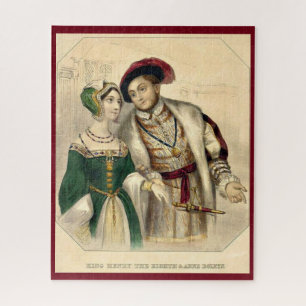 Henry VIII and Anne Boleyn Jigsaw Puzzle