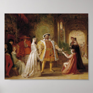 Henry VIII and Anne Boleyn Poster